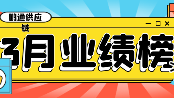 不斷超越自我，就能遇見美好！——鵬通3月光榮榜！